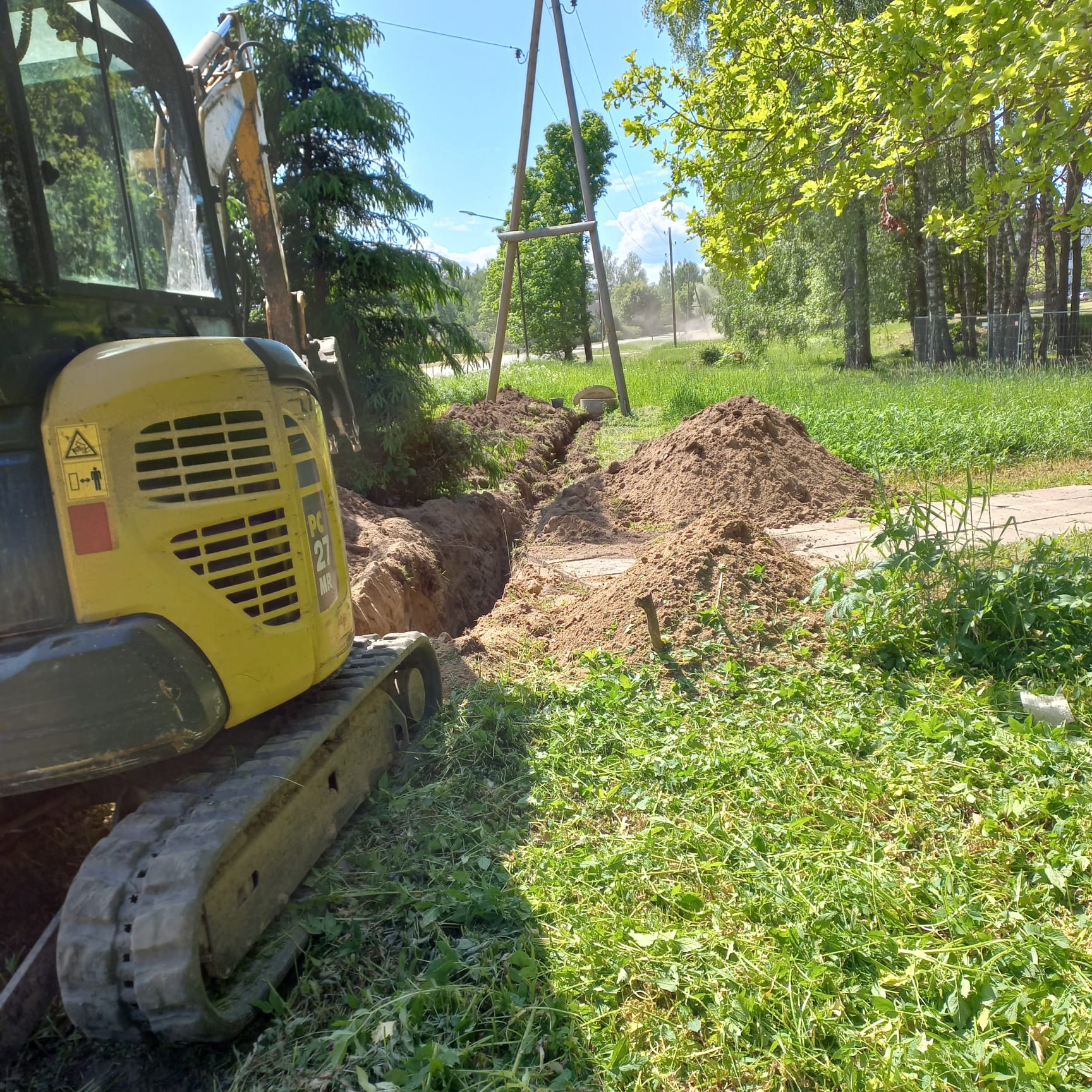 Lietus kanalizācijas izbūve Inciemā